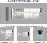 10CH 5MP/2K HD Wifi NVR KIT with 8pcs 3MP Bullet Wireless IP Mic Camera with 1TB Hardisk System Wireless NVR Kit P2P Outdoor IR Night Vision SecuritVisit the tomvision Store