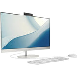 2024 Newest HP All - in - One 24 - inch Desktop, 13th Generation Intel Core i5 - 1335U processor| 8GB DDR4 RAM| 512GB NVMe SSD| 23.8” FHD Display | Windows 11 (Shell White)HP