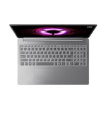 Lenovo LOQ 15ARP10E, 15.6" FHD IPS 144Hz Display, AMD Ryzen 7 170, 16GB DDR5 RAM, 512GB SSD, NVIDIA GeForce RTX 4050 6GB GDDR6, AI, Wi-Fi 6, Win11 Home, Luna Grey