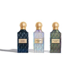 IBRAQ (Ibrahim Al Qurashi) Blue Wish Set 2 | Sapphire Leather Aqua Blue Diamond Black Diamond Incense 3 x 75ml Eau de Parfum - Gift Set