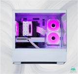 2 FAR ROBOTICS White Gaming PC - Intel i7-10700F, RTX 5060 Ti, 32GB DDR4, 1 TB SSD, Windows 11 Pro, 1 Year Warranty | Bluetooth and WIFI | T-400