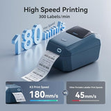 NIIMBOT K3 Label Printer, 3 Inch Label Maker with High-Speed, Bluetooth and USB Connection, Support Smartphone & PC, Thermal Label Maker for Small Business and Home Office