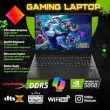 HP OMEN 16 Gaming Laptop 16 FHD 144Hz Display AMD Ryzen 9 8940HX NVIDIA RTX 5060 8GB 16GB RAM | 512GB SSD Windows 11 Black (Office 365)