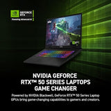 msi Crosshair A16 HX 16” QHD+ 240Hz Gaming Laptop – AMD Ryzen 9 8940HX, NVIDIA GeForce RTX 5060, 16GB DDR5, 1TB NVMe SSD, Wi-Fi 6E, USB-C, Windows 11 D8WFKG-090US