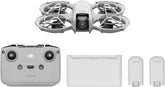 DJI Neo Fly More Combo, 4K UHD Camera Drone, 135g, AI Subject Tracking, QuickShots, Stabilized Video, RC-N3 & 3 Batteries for 60 Flights, MOIAT Certified - UAE Version with Official Warranty Support