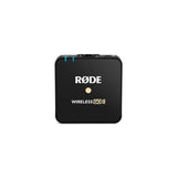 RØDE Wireless GO II TX Ultra-compact Wireless Transmitter with Built-in Microphone, On-board Recording and up to 200m Range for Filmmaking, Interviews and Content Creation (Transmitter Only)