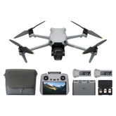 DJI Air 3S Fly More Combo (DJI RC 2), with 1" CMOS Wide-Angle & Medium Tele Camera, 4K/60fps, Omnidirectional Sensing & 3 Batteries, MOIAT Certified - UAE Version with Official Warranty Support