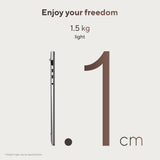 ASUS Zenbook S 16 OLED AI Laptop UM5606WA-RK233W /AMD Ryzen AI R9-HX370 Upto 5.1GHz/32GB RAM/2TB SSD/16 Inch 3K(2880x1800) OLED 120Hz/Windows 11 Home with Copilot Key -Scandinavian White