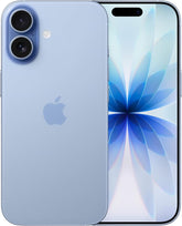 Apple iPhone 17 256 GB: 6.3-inch Display with ProMotion, A19 Chip, Center Stage Front Camera for Smarter Group Selfies, Improved Scratch Resistance, All-Day Battery Life; Mist Blue