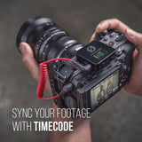 RØDE Wireless PRO Compact Wireless Microphone System with Timecode, 32-bit Float On-board Recording, 2 Lavalier Microphones and Smart Charge Case for Filmmaking and Content Creation