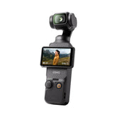 DJI Osmo Pocket 3, Vlogging Camera with 1'' CMOS & 4K/120fps Video, 3-Axis Stabilization, Face/Object Tracking, Fast Focusing, 2" Rotatable Touchscreen, UAE Version with Official Warranty Support