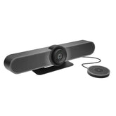 Logitech MeetUp Video Conferencing System, Ultra HD 4K/1080p/720p, 3 Microphones/Adjustable Speakers, Wide Field of View 120°, PC/Mac/Laptop/Macbook/Tablet - Black