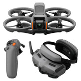 DJI Avata 2 Fly More Combo (1 Battery), FPV Drone with Camera 4K, Built-in Propeller Guard, Goggles 3 and RC Motion 3 Included, MOIAT Certified-UAE Version with Official Warranty Support