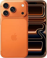 Apple iPhone 17 Pro 256 GB: 6.3-inch Display with ProMotion up to 120Hz, A19 Pro Chip, Breakthrough Battery Life, Pro Fusion Camera System with Center Stage Front Camera; Cosmic Orange