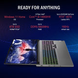 Lenovo Legion Pro 5i Gaming Laptop, 16" WQHD IPS 165Hz Display, GeForce RTX 4070, Intel 13th Gen i9-13900HX, 16GB DDR5 RAM, 1TB SSD, Webcam, 4-Zone RGB Backlit KB, Wi-Fi 6E, Windows 11 Home
