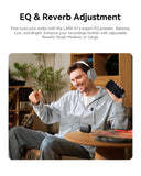 Hollyland LARK A1 Combo Wireless Microphone for iPhone & Android, Pure Sound, 3-Level Intelligent Noise Cancellation, Magnetic Mini Microphone for Vlogging, YouTube, Podcast, TikTok (Black Version)