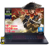 Acer Predator Helios Neo 16S AI Gaming Laptop 16" WQXGA OLED 240Hz (100% DCI-P3) Intel 24-core Ultra 9 275HX 32GB DDR5 1TB SSD GeForce RTX 5070 Ti DLSS4 (Up to 992 AI Tops) Win11Pro ICP Acc