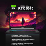 msi Katana 15.6” 165Hz QHD Gaming Laptop Computer, 14th Gen Intel Core i7-14650HX, NVIDIA Geforce RTX 5070, 16GB DDR5 RAM, 1TB NVMe SSD, RGB Keyboard, Windows 11 Pro