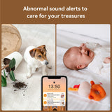 Imou 6MP Security Camera for Home, HD 2K Indoor Baby Monitor with Camera and Audio, Pet Camera, Dual-Lens WIFI, 355° Views Pan/Tilt Home CCTV Camera w/2 Way Audio, Human Detection, Alexa