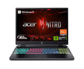 Acer Nitro 16 Gaming Laptop | AMD Ryzen 5 7640HS Hexa - Core CPU | NVIDIA GeForce RTX 4050 Laptop GPU | 16" WUXGA 165Hz IPS Display | 8GB DDR5 | 512GB Gen 4 SSD | WiFi 6E | RGB Backlit KB | AN16 - 41 - R148acer