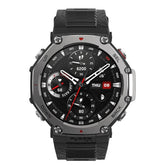 Amazfit T - Rex 3 Rugged/Military Smart Watch 48mm, GPS (with Privacy), Offline Maps, Long Battery Life,328 Feet Water - Resistant, 170 Fitness/Sport Modes, AI, Voice Control, for Android or iPhone, BlackVisit the Amazfit Store