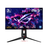 ASUS ROG Swift OLED PG27AQDP gaming monitor ― 27 - inch WOLED, 480Hz, 0.03ms, G - SYNC® compatible, custom heatsink, ASUS OLED Care+, AI Assistant, uniform brightness, 99% DCI - P3, and DisplayWidget CenterASUS