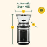 CUISINART Coffee Grinder, Electric Burr One - Touch Automatic GrinderCUIJ9