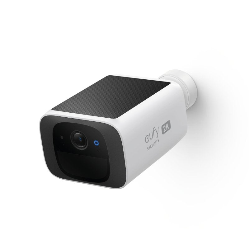 eufy security S220 SoloCam Solar Security Camera Outdoor Wireless, Continuous Power, 2K Resolution Home Security Camera, 2.4 GHz Wi - Fi, No Monthly Fee, HomeBase 3 CompatibleVisit the eufy Security Store