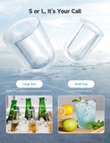 Hicozy Ice Maker Machine, Different Sizes of Bullet Ice for HomeVisit the Hicozy Store