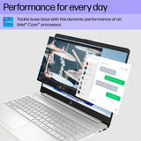 HP 15.6 inch Laptop, FHD Display, 12th Gen Intel Core i5, 16 GB RAM, 512 GB SSD, Intel Iris Xe Graphics, Windows 11 Home, 15 - dy5399nr (2023)HP