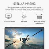 HP 2024 Newest Laptop for Business and Student, 15.6" HD Touchscreen, Intel 6 - Core i3 - 1215U Processor, 16GB RAM, 512GB SSD, lntel UHD Graphics, Windows 11 Home, with Microsoft Office Lifetime LicenseHP