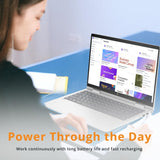 HP ENVY X360 14 - ES0033DX 2 in 1 Laptop, Intel Core i7 - 1355U,16GB DDR4 RAM,1TB SSD 14 Inch FHD IPS touch Display, Intel Iris Xe Graphics, Windows 11, Natural Silver - English KeyboardHP