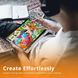 HP ENVY X360 14 - ES0033DX 2 in 1 Laptop, Intel Core i7 - 1355U,16GB DDR4 RAM,1TB SSD 14 Inch FHD IPS touch Display, Intel Iris Xe Graphics, Windows 11, Natural Silver - English KeyboardHP