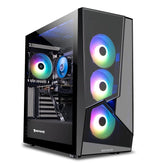 iBUYPOWER Pro Gaming PC Computer Desktop Slate5MR 249a (AMD Ryzen 5 3600 3.6 GHz, NVIDIA GTX 1650 4GB, 8GB DDR4, 480 GB SSD, Windows 11 Home)iBUYPOWER