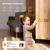 Imou 4MP Camera for Home, WIFI Camera Indoor, 360° Security Camera, CCTV Camera for Home, HD Baby Monitor, Indoor Camera for Pet with IR Night Vision, Two - Way Audio, Motion Detection, Work with AlexaVisit the Imou Store