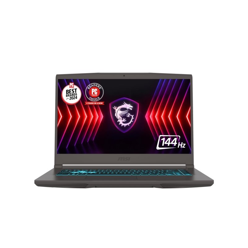 MSI Thin 15 15.6” 144Hz FHD Gaming Laptop: Intel Core i5 - 13420H, NVIDIA Geforce RTX 2050, 16GB DDR5, 512GB NVMe SSD, Cooler Boost 5, Win 11: Black B13UCX - 2040USMSI