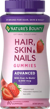 Nature's Bounty Optimal Solutions Advanced Hair, Skin & Nails GummiesNature's Bounty