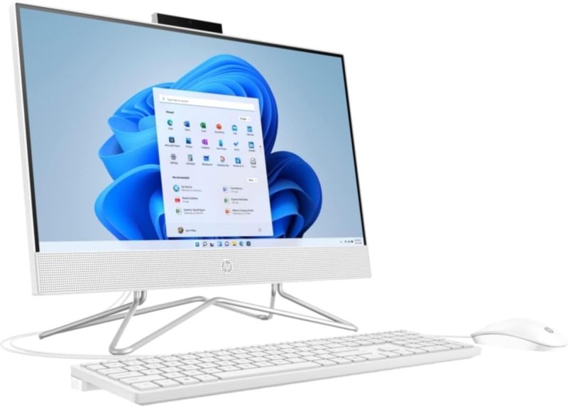 Newest HP 200 G4 22 All In One Business PC With 21.5 - Inch Display, Core i3 - 10110U Processer/8GB RAM/256GB SSD/Intel UHD Graphics/Windows - 11 English WhiteHP