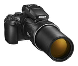 NIkon COOLPIX P1100 Superzoom Digital Camera | 125x Optical Zoom with Image Stabilization 16 MP 4K Ultra HD Video Wi - Fi Connectivity RAW Format and Rotating LCD Screen (Black)Nikon