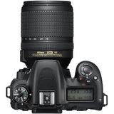 Nikon D7500 with AF - S 18 - 140mm f/3.5 - 5.6G ED VR Lens - SLR Camera, BlackNikon
