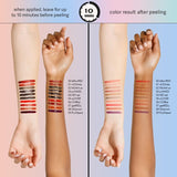 Sacheu Lip Liner Stay - N - Peel Off Lip Stain. Long Lasting Matte Lip Tattoo, Transfer Proof Lipstain Infused with Hyaluronic Acid & Vitamin E, for All Skin Types. Vegan and Cruelty - Free, nOOHdeSacheu