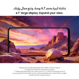 Samsung Galaxy A06 LTE, Android Smartphone, Dual SIM Mobile Phone, 6GB RAM, 128GB Storage, Black (UAE Version)Visit the SAMSUNG Store