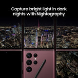 SAMSUNG Galaxy S22 Ultra Cell Phone, Factory Unlocked Android Smartphone, 256GB, 8K Camera & Video, Brightest Display Screen, S Pen, Long Battery Life, Fast 4nm Processor, US Version, 2022, GreenVisit the SAMSUNG Store