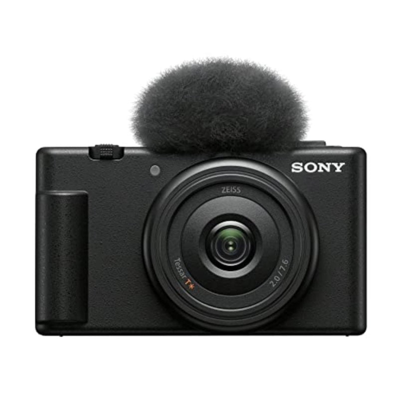 Sony ZV1F/B Vlog Camera for Content Creators and Vloggers Large 1 inch Sensor with Wide Angle 20mm Lens, BlackVisit the Sony Store