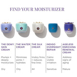 TATCHA The Dewy Skin Cream | Rich Face Cream to Hydrate, Plump and Protect Dry and Combo Skin | 10 ml / 0.34 ozTATCHA