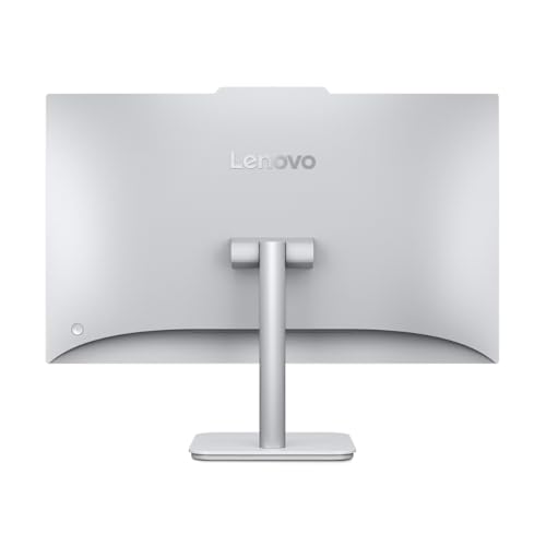 Lenovo (Upgraded) AIO A100 All-in-One Desktop PC – 23.8" FHD IPS Display, Intel N100 (i3 Alternative), 8GB DDR4, 512GB SSD, Wi-Fi 6, Windows 11 Pro, USB Keyboard & Mouse Included – Cloud Grey