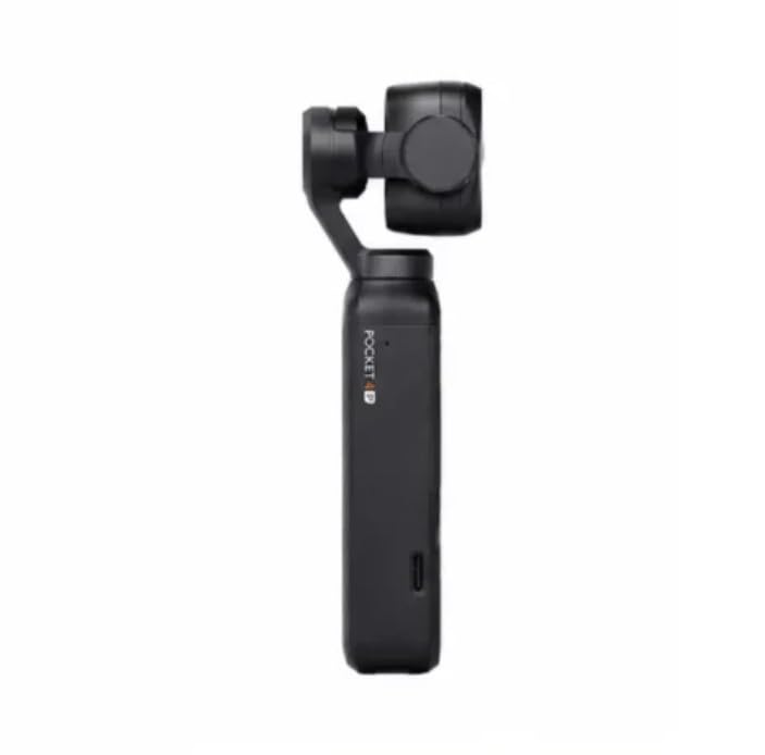 DJI Osmo Pocket 4P Standard Combo 1-inch CMOS wide-angle lens, 4K/60fps,103GB of Fast Internal Flash Memory 2.0-inch Rotatable 1,000-nit OLED Touchscreen-(Black)