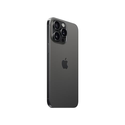 Apple (Refurbished) iPhone 15 Pro Max (256 GB) - Black Titanium
