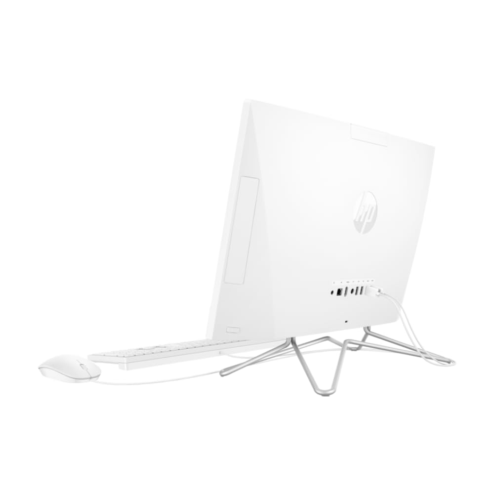 2023 Newest HP All-in-One 24-inch Desktop|12th Generation Intel Core i5-1235U Processor|Intel UHD Graphics|16GB DDR4 RAM|1TB NVMe SSD|23.8" FHD Display|Windows 11| (Snow White)