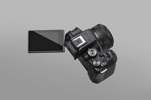 Canon EOS R10 Mirrorless Camera + RF-S 18-45 mm F4.5-6.3 is STM Lens (Hybrid Camera, DSLR Upgrade, 15 B/s, 4K Videos, Dual Pixel CMOS AF II Focus System, WiFi), Black